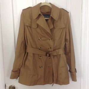 NWOT Bitten Lined Trench